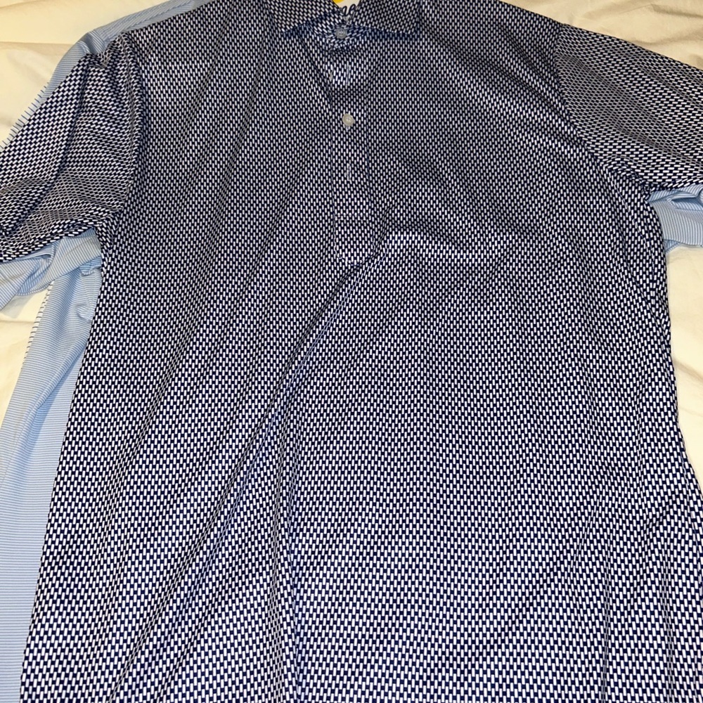 Stylish Black and White Checkered Men's Shirt